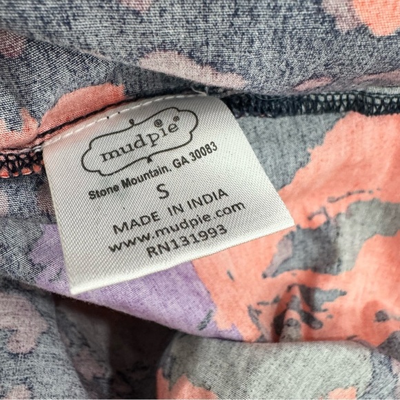 Mudpie Christine Midi Tiered poppy dress Sz Small Like New - Picture 4 of 5